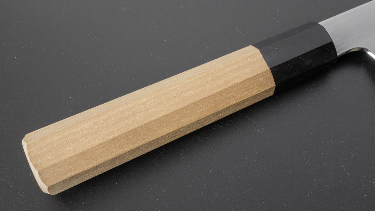 Hitohira Gorobei Rikichi Blue #2 Kasumi Gyuto 240mm Ho Wood Handle