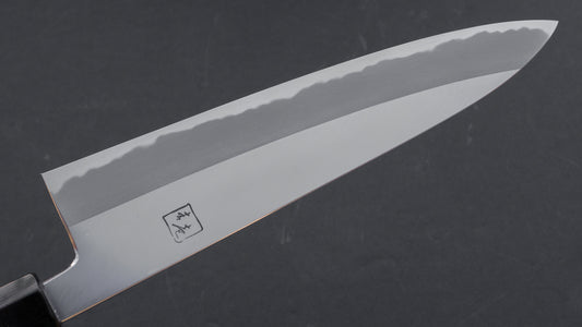 Hitohira Tanaka Kyuzo Blue #1 Migaki Gyuto 210mm Ziricote Handle