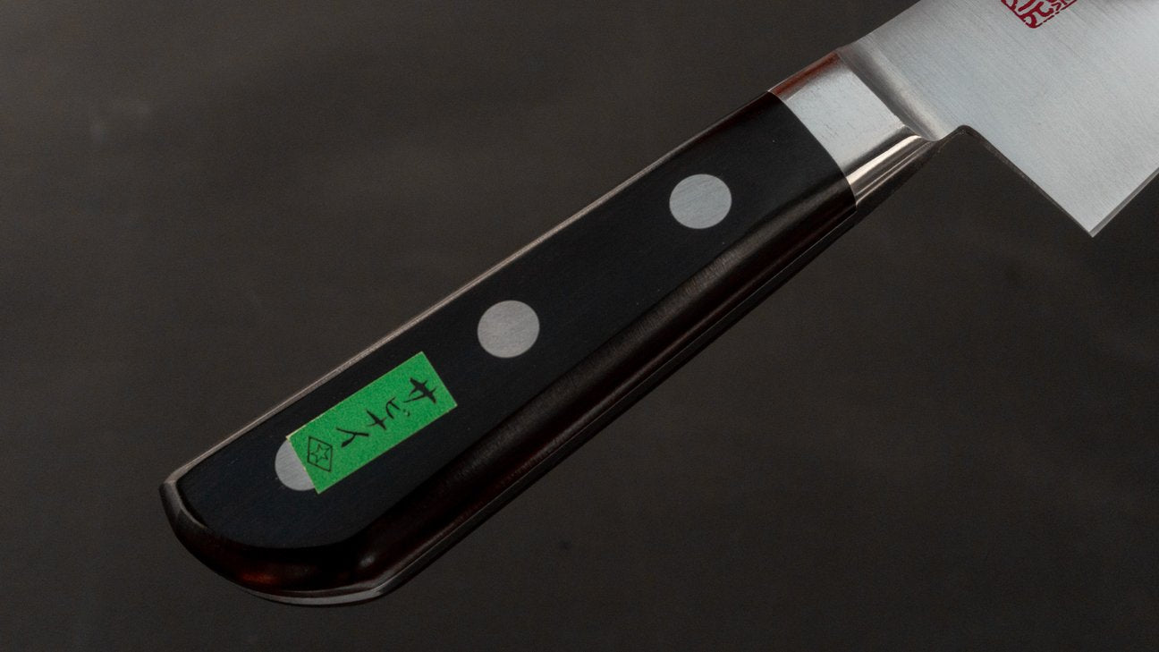 Morihei Hisamoto INOX Honesuki Kaku 150mm with Pakka Handle