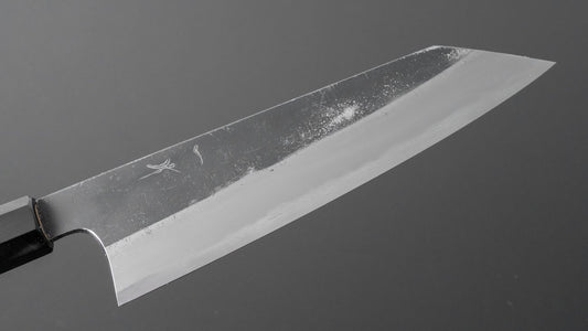 Hitohira Togashi Wit #2 Kurouchi Kiritsuke Gyuto 210 mm Ho houten handvat