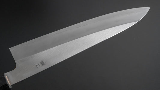 Hitohira Kikuchiyo Kyuzo Silver #3 Migaki Gyuto 210mm Ho Wood Handle