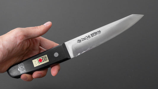 Kogetsu Carbon Honesuki Maru 150mm Pakka Handle (No Bolster)