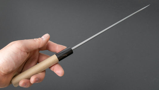 Hitohira Kikuchiyo Manzo White #3 Yanagiba 210mm Ho Wood Handle (D-Shape)