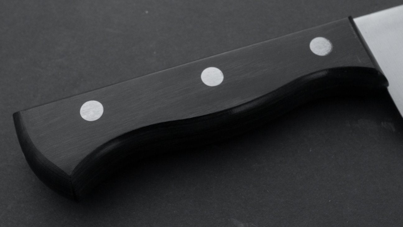 Tsubo Yoshikane Stainless Bread Knife 210mm Pakka Handle