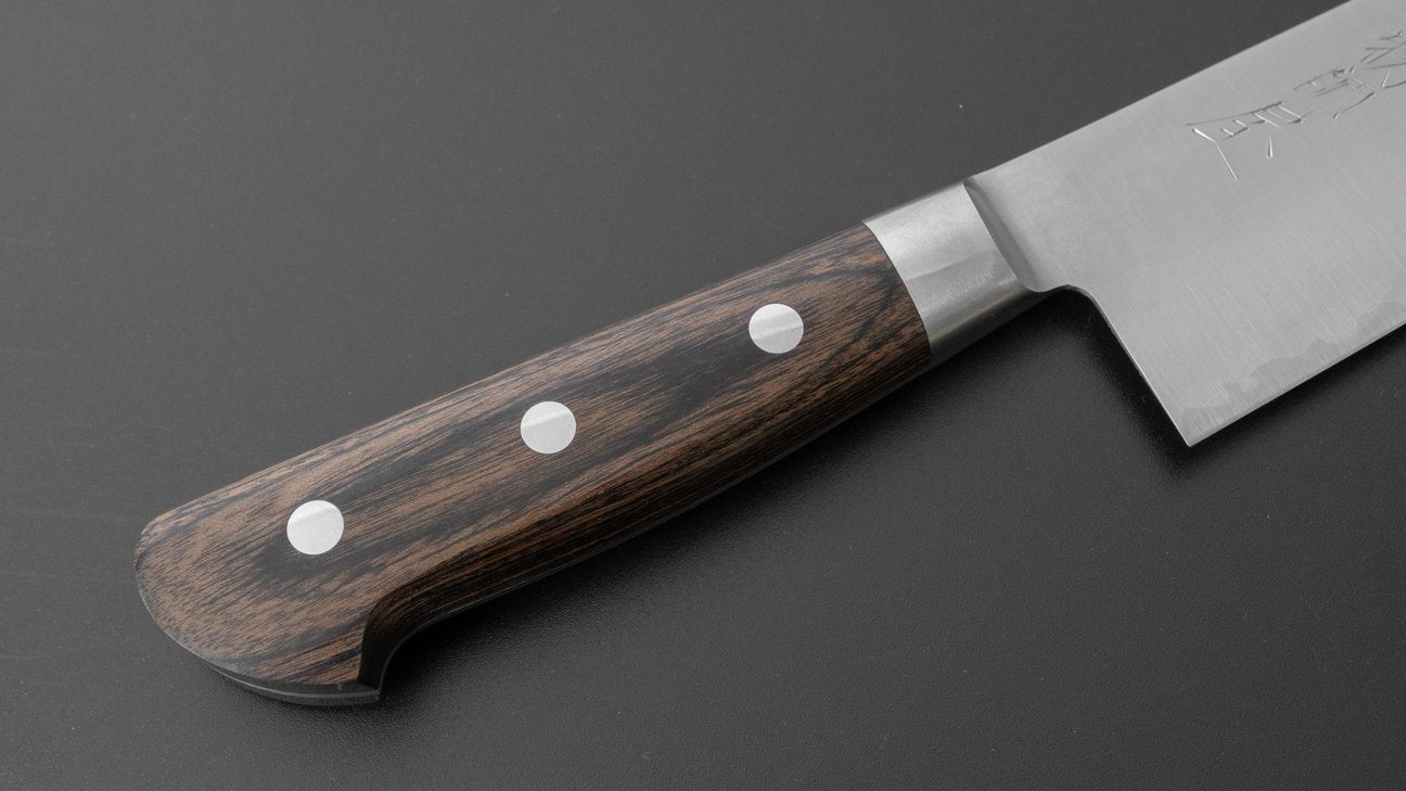 Hitohira Imojiya ST SG2 Gyuto 210 mm Pakka-handgreep