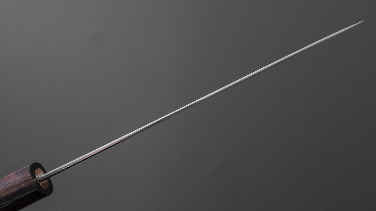 Hitohira Kikuchiyo Kyuzo White #2 Kurouchi Petty 150mm Cherry Wood Handle