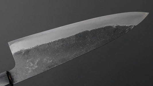 Morihei Kurouchi #6 Gyuto 210 mm walnoot handvat (extra hoogte)