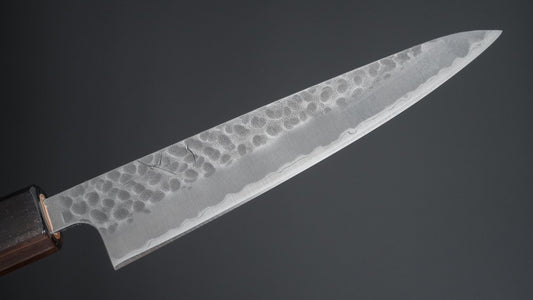 Hitohira Futana SB Migaki Tsuchime Petty 135mm Cherry Wood Handle