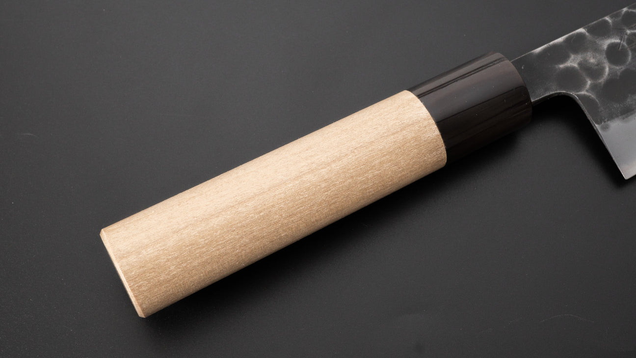Hitohira Hinode Tsuchime White #2 Gyuto 180mm Ho Wood Handle
