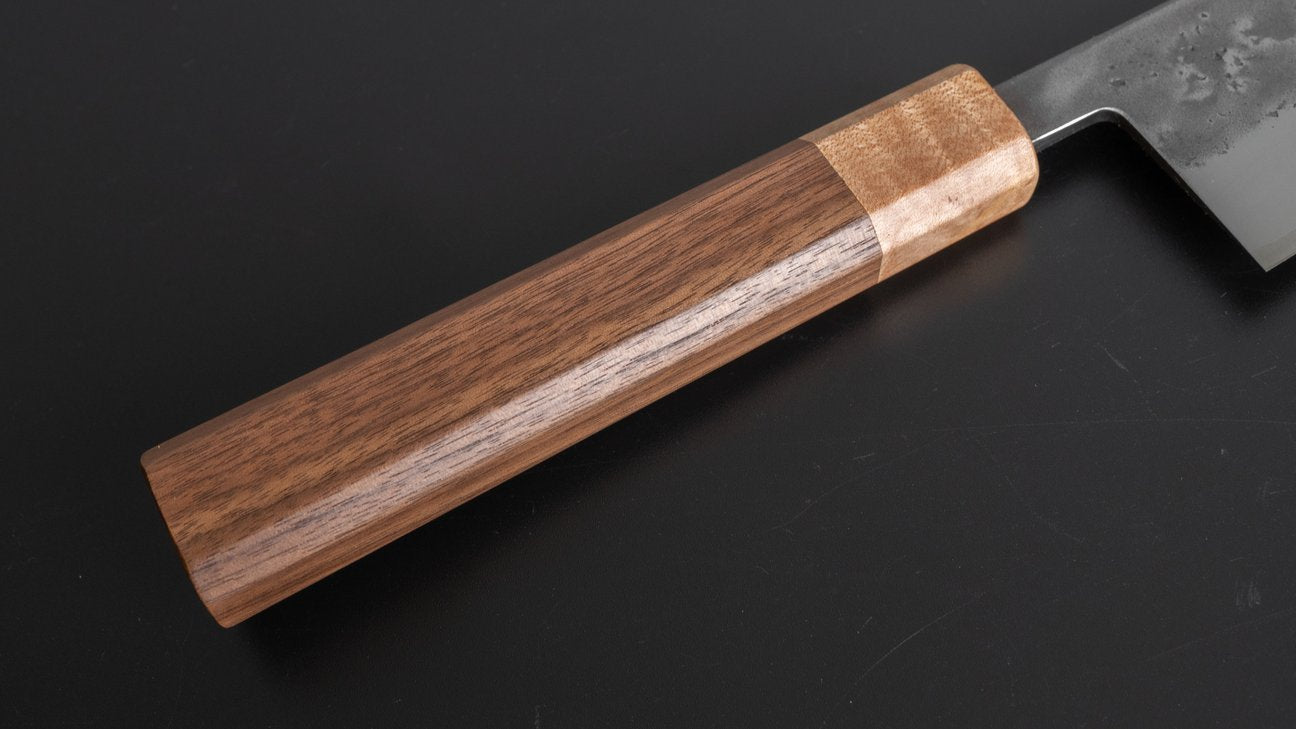 Hitohira TD SLD Nashiji Gyuto 210mm Walnut Handle