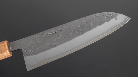 Hitohira TD SLD Nashiji Santoku 165mm Walnut Handle