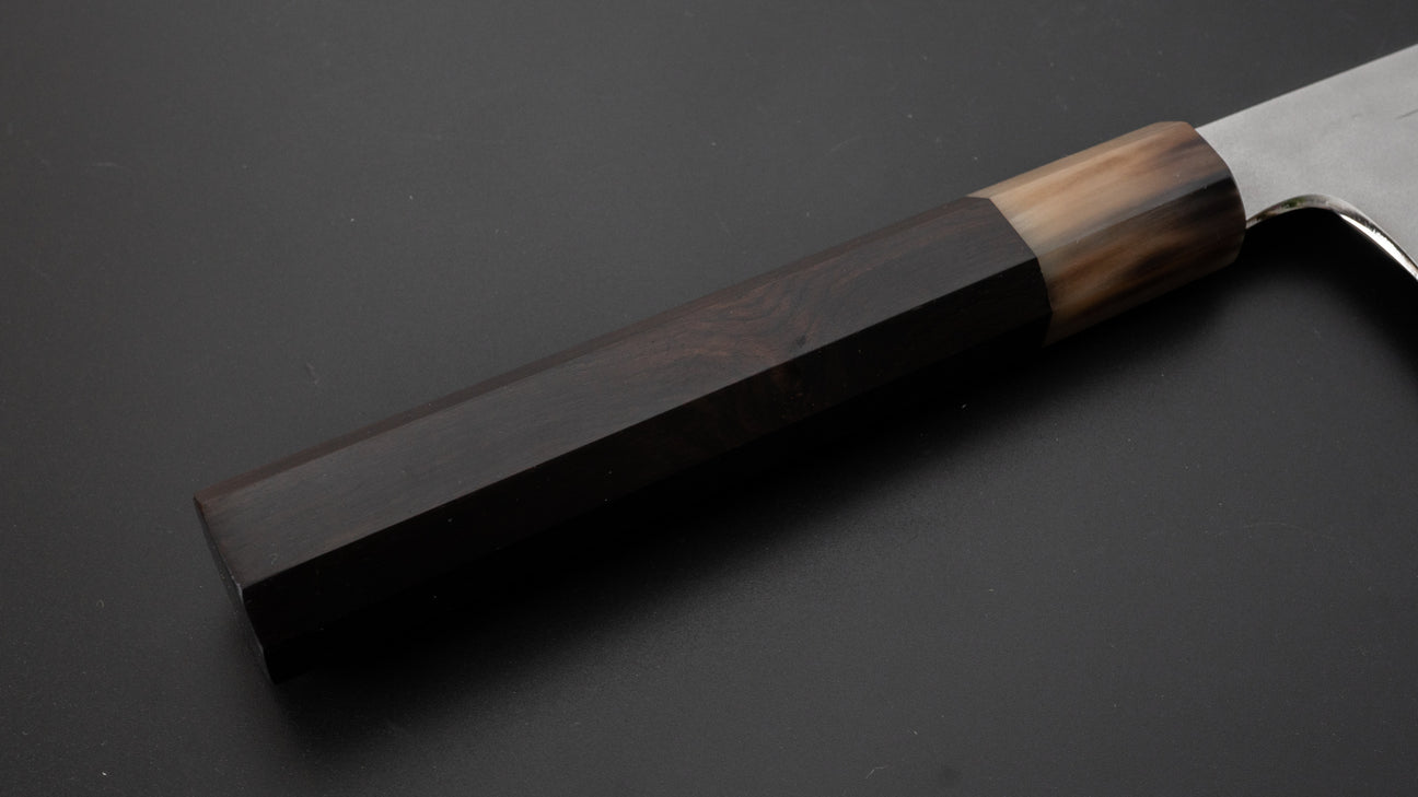 Hitohira Kikuchiyo Yohei Ginsan Kasumi Gyuto 210mm Ebony Handle