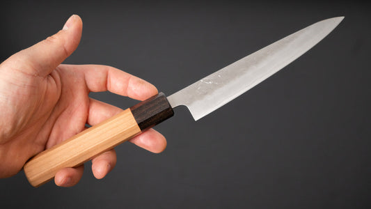 Hitohira Futana S3 Nashiji Petty 150mm Cherry Wood Handle