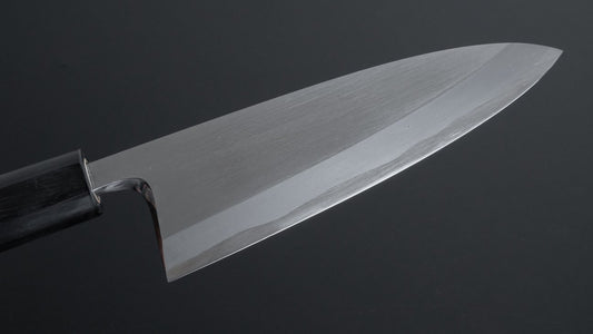 Hitohira Togashi White #2 Deba 150mm Ho Wood Handle (D-Shape/ Saya)