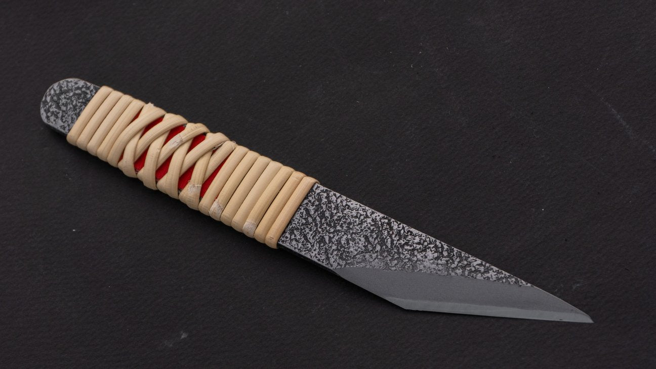 Kiridashi Knife Morihei Kikuyu white steel #1 18mm