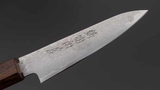 Hitohira Imojiya TH Damascus Paring 105mm Wenge Handle