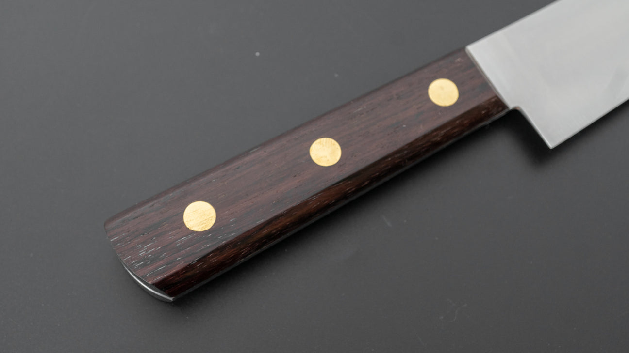 Kanehide Bessaku Left-Handed Sujihiki 240mm Rosewood Handle