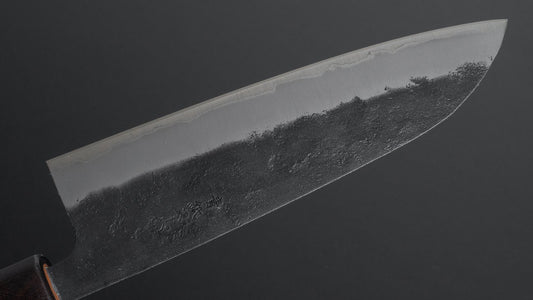 Hitohira Futana SB Kuro Nashiji Santoku 170 mm kersenhouten handvat