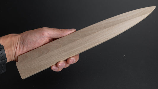 Hitohira Mumei Ho Hout Saya Yanagiba 270 mm (Wa)