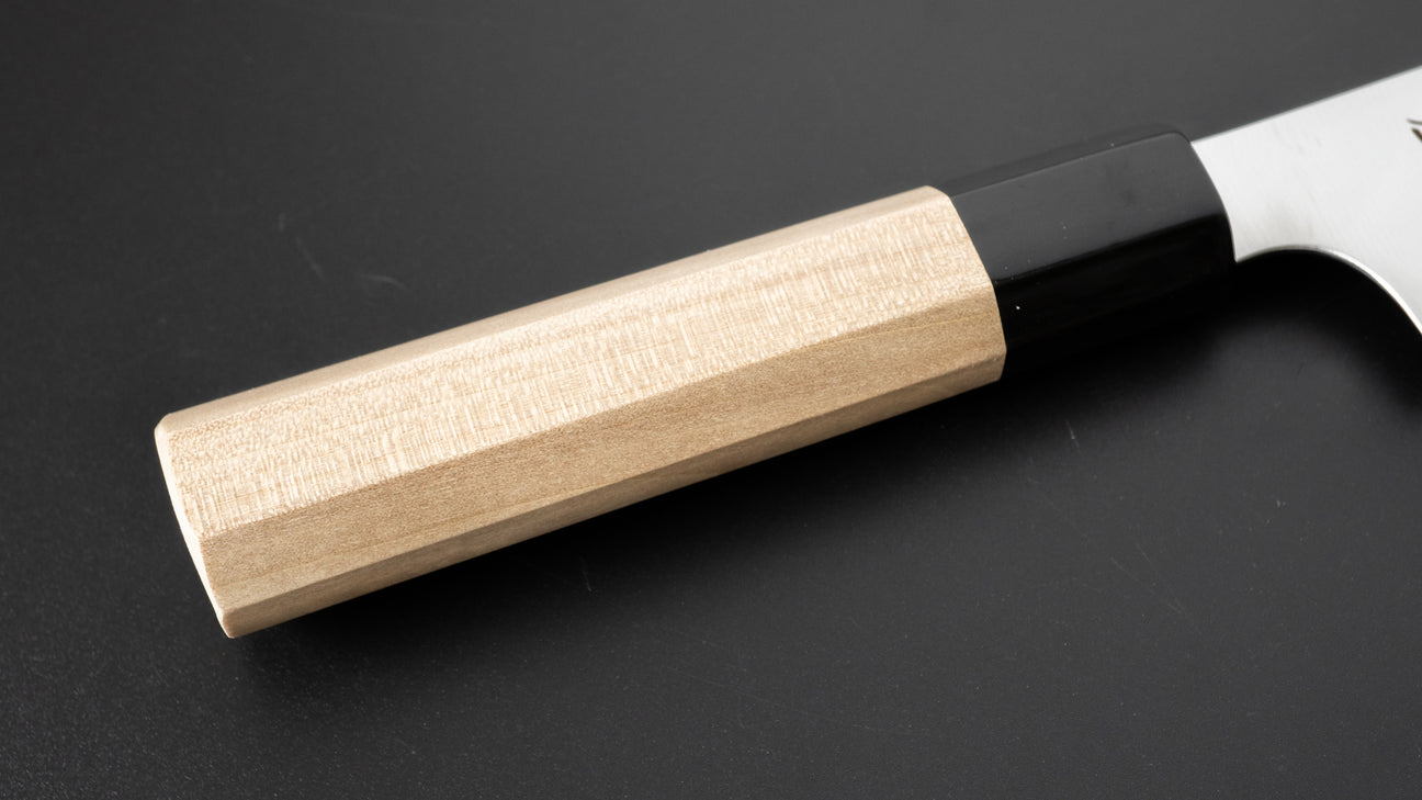 Hitohira Imojiya TH Stainless Bread Knife 240mm Ho Wood Handle (Wa)