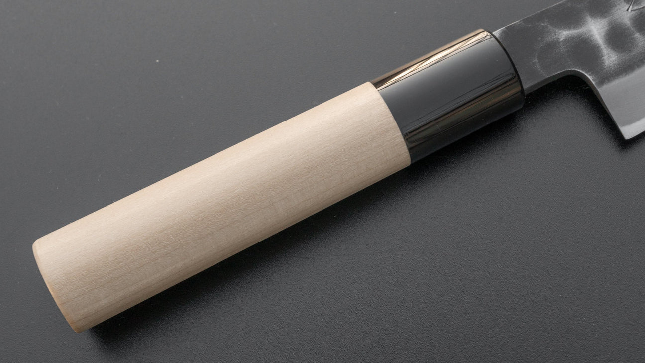 Hitohira Hinode Tsuchime Wit #2 Petty 150 mm Ho houten handvat