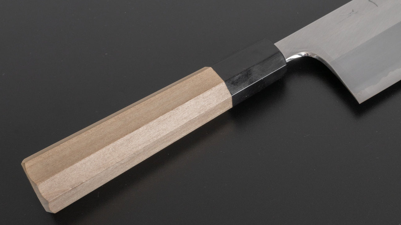 Hitohira Togashi wit #1 roestvrij beklede Nakiri 180 mm Ho houten handvat