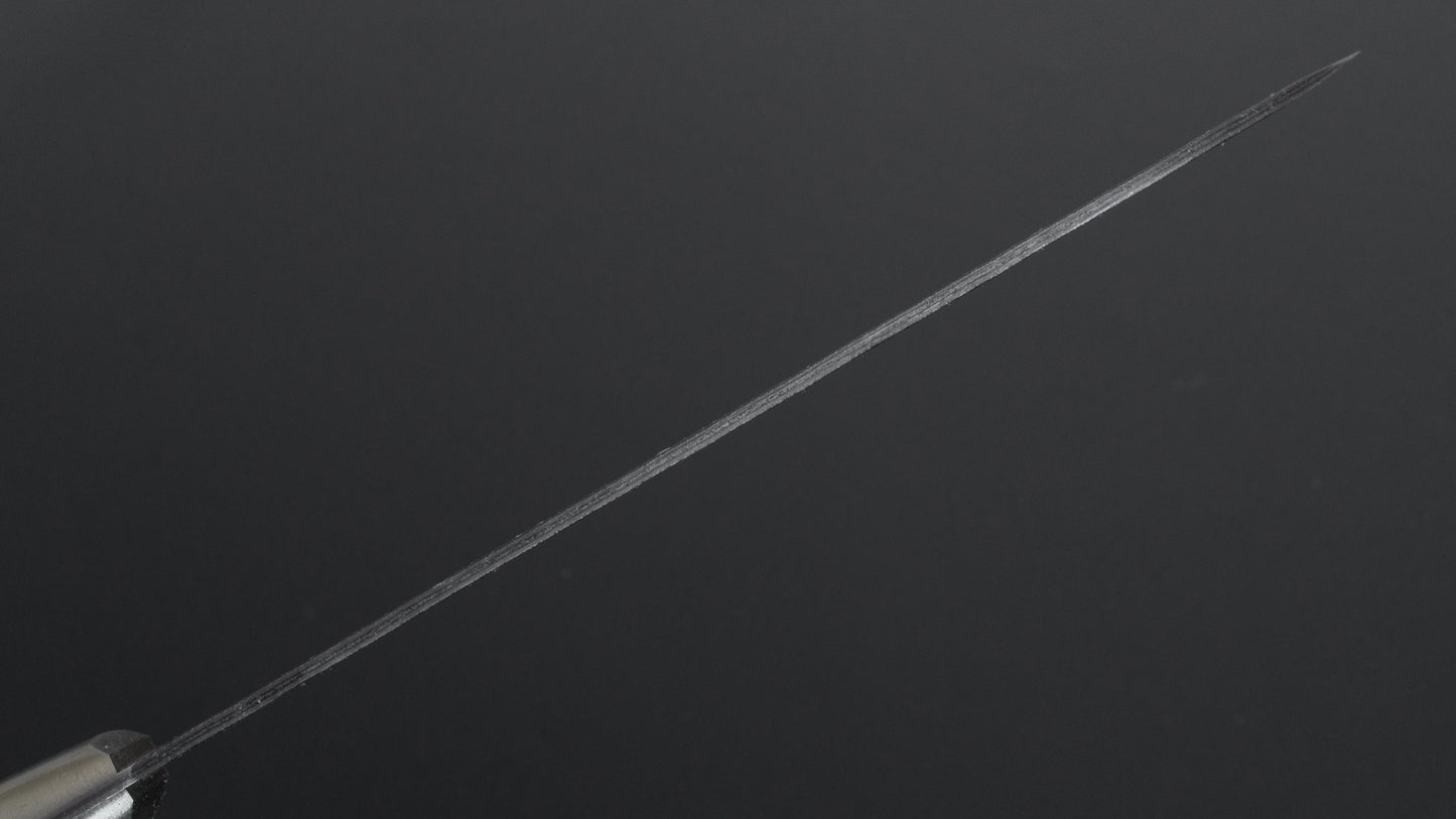 Hitohira Futana SB Kuro Nashiji Santoku 180mm Pakka Handle