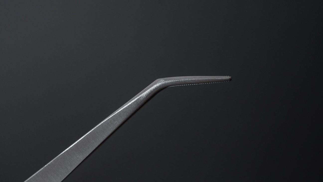 ANEX Reverse Action Tweezer 75mm with Grip (#155)