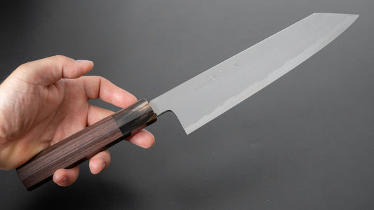 Tetsujin Blue #2 Kasumi Kiritsuke Gyuto 240mm Taihei Rosewood Handle