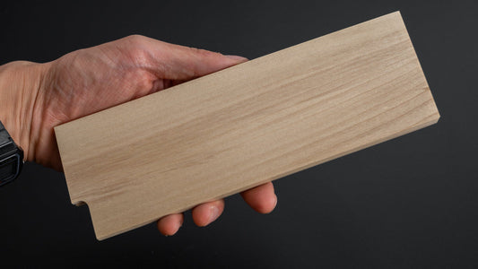 Hitohira Mumei Ho Wood Saya Nakiri 180mm