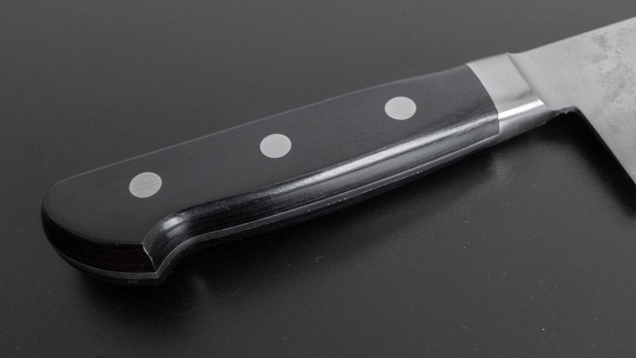 Hitohira Futana S3 Nashiji Santoku 180mm Pakka Handle (Yo)