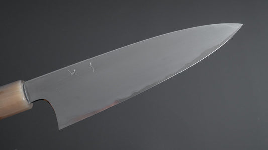 Hitohira Togashi White #1 roestvrij beklede Kasumi Utility 165 mm ebbenhouten handgreep