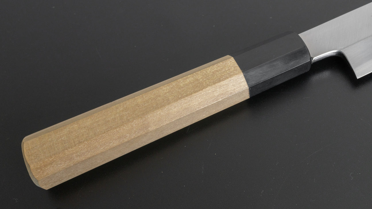 Hitohira Kikuchiyo Manzo Blue #2 Yanagiba 270mm Ho Wood Handle (Saya)