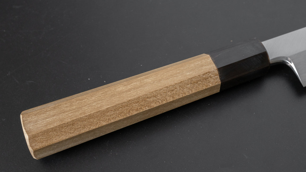 Hitohira Tanaka Manzo Wit #2 Yanagiba 300 mm Ho houten handvat (Saya)