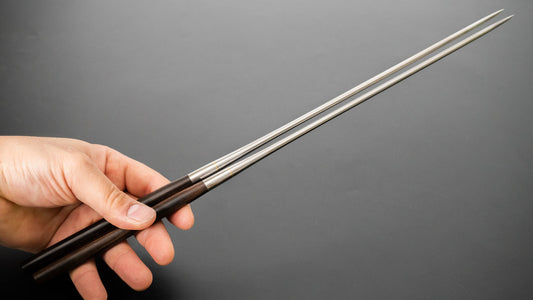 Hitohira Ebony Moribashi Chopstick 240mm Rounded