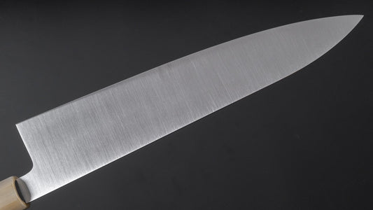 Hitohira Ashi Swedish Stainless Gyuto 240mm Ebony Handle