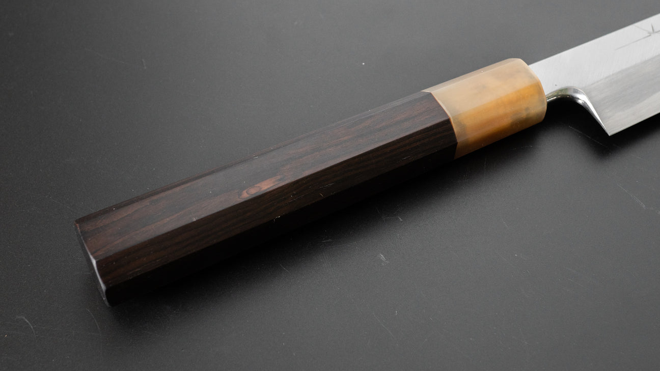 Hitohira Tanaka Manzo White #2 Yanagiba 270mm Ebony Handle (Saya)