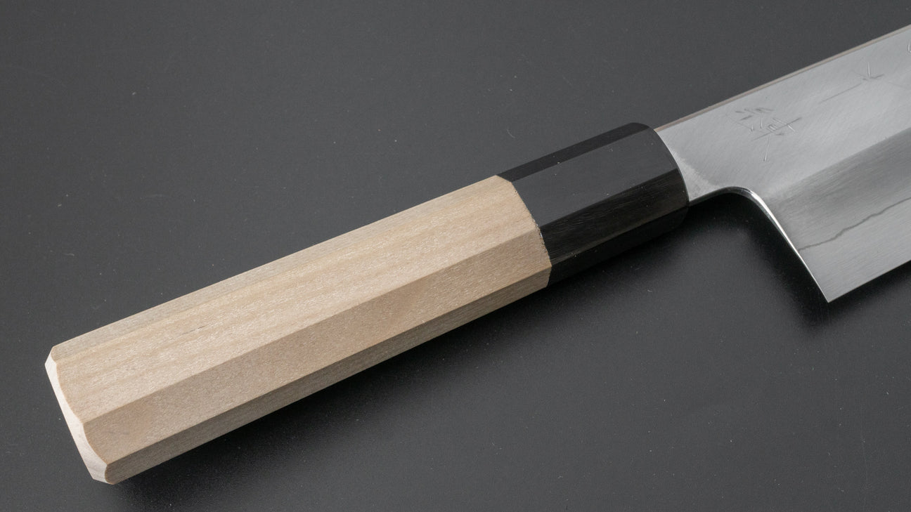 Hitohira Kikuchiyo Ren Silver #3 Santoku 180mm Ho Wood Handle