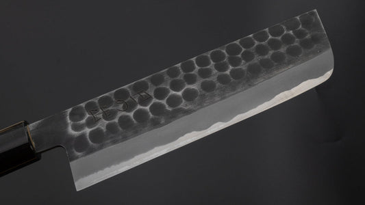 Hitohira Hinode Tsuchime Wit #2 Nakiri 165 mm Ho houten handvat