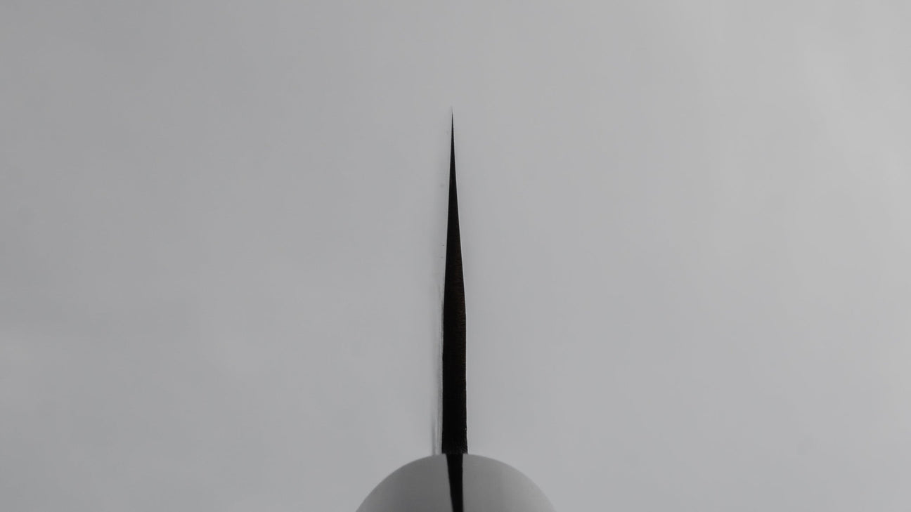 Hitohira Hinode Tsuchime Wit #2 Nakiri 165 mm Ho houten handvat