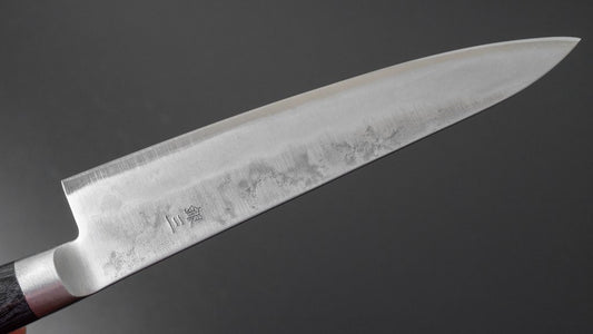Hitohira Futana S3 Nashiji Petty 135mm Pakka Handle (Yo)