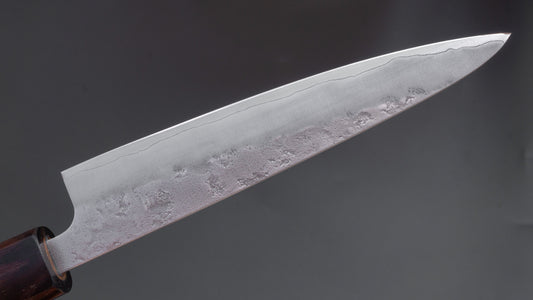 Hitohira Futana S3 Nashiji Petty 135mm Cherry Wood Handle