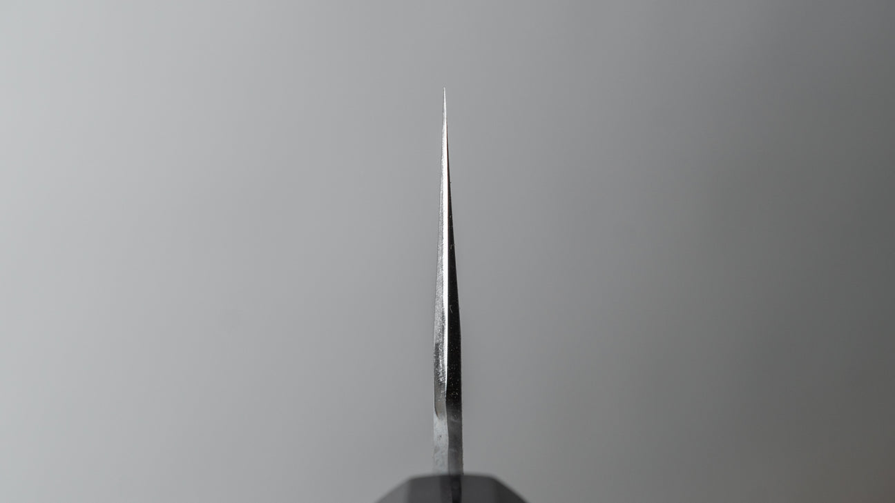 Hitohira Kikuchiyo Kyuzo White #2 Migaki Kiritsuke Gyuto 210mm Cherry Wood Handle