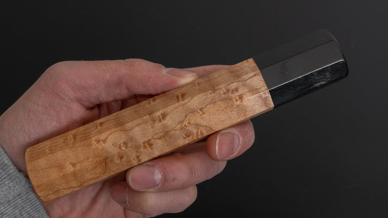 Taihei Custom Birtd's Eye Maple Octagonal Handle (Gyuto/Yanagiba L)