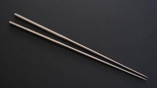 Hitohira All Stainless Moribashi Chopstick 180mm Hexagonal
