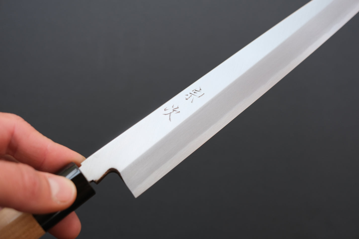 Vintage Morihei Munetsugu White #2 Yanagiba 240mm Ho Wood Handle