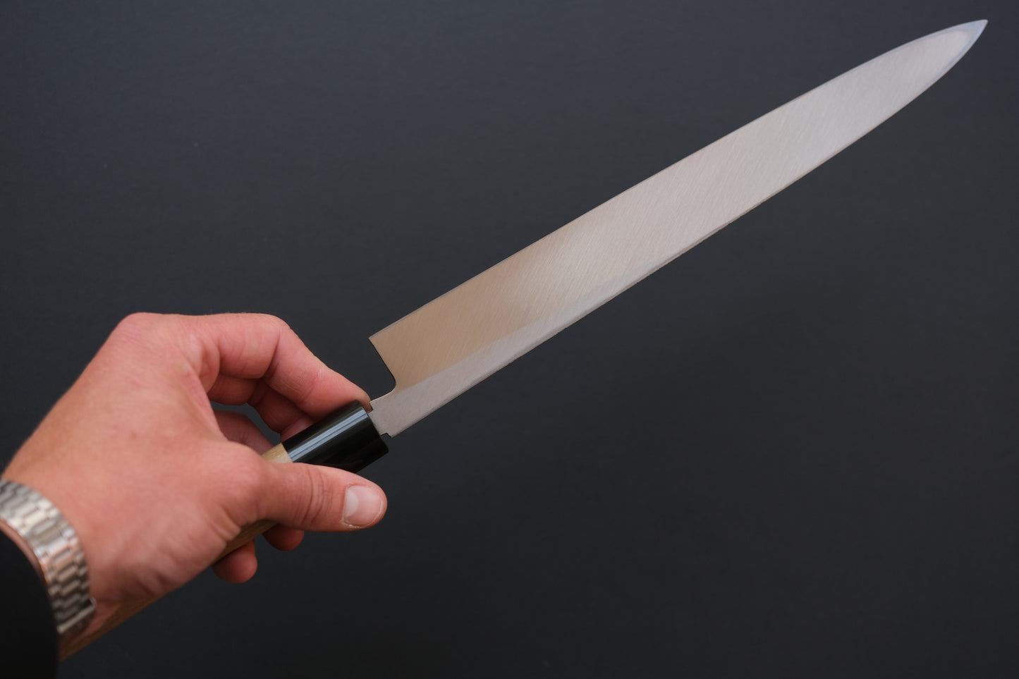 Vintage Morihei Munetsugu White #2 Yanagiba 300mm Ho Wood Handle