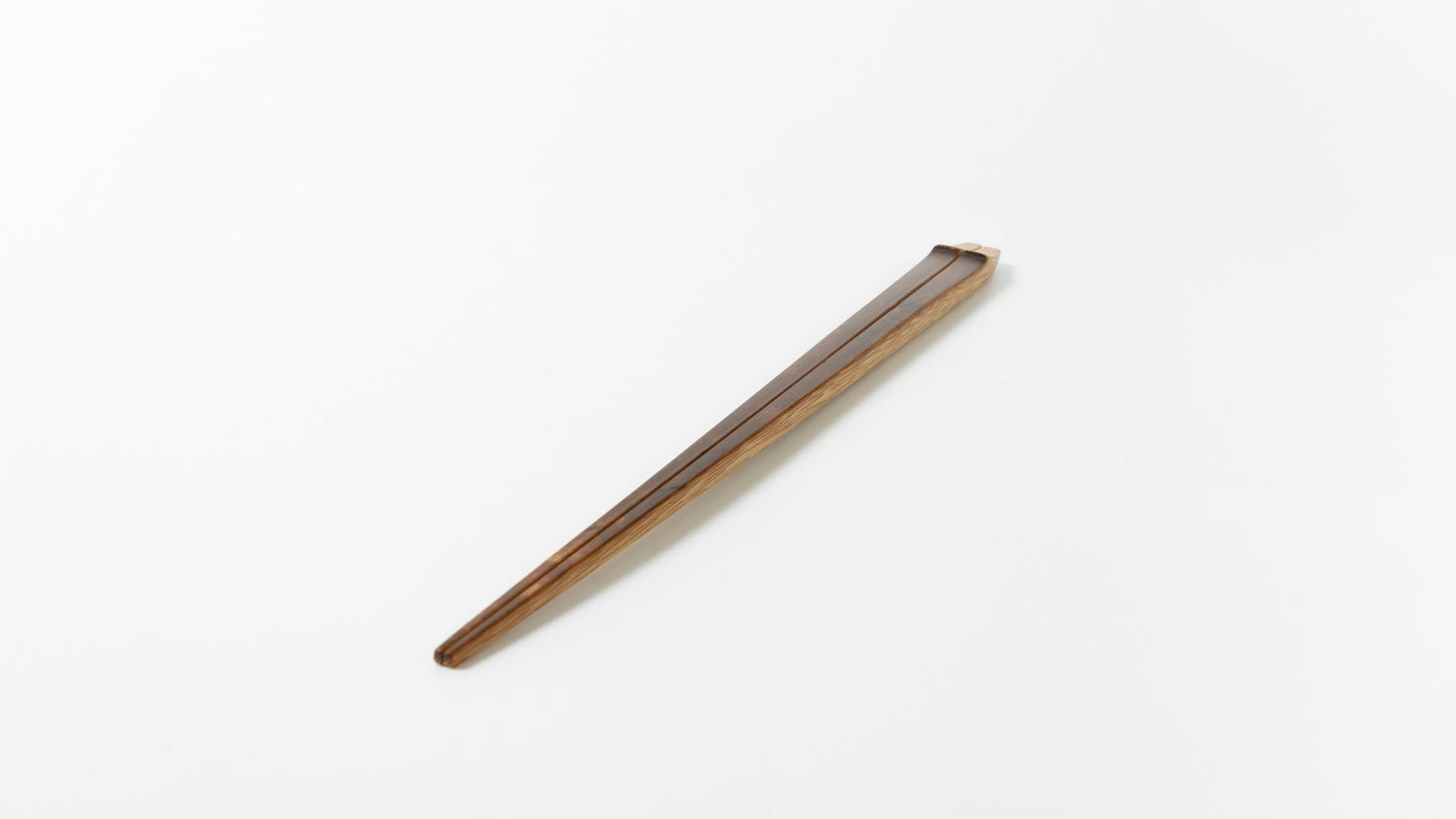 Komon Susudake Chopstick by Kazuhiro Wakatsuki in Kiri Box