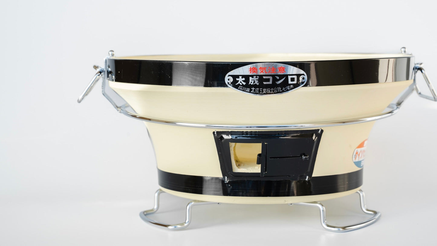 Komon Taisei Kogyo Neri Marugata Shichirin (round, small)