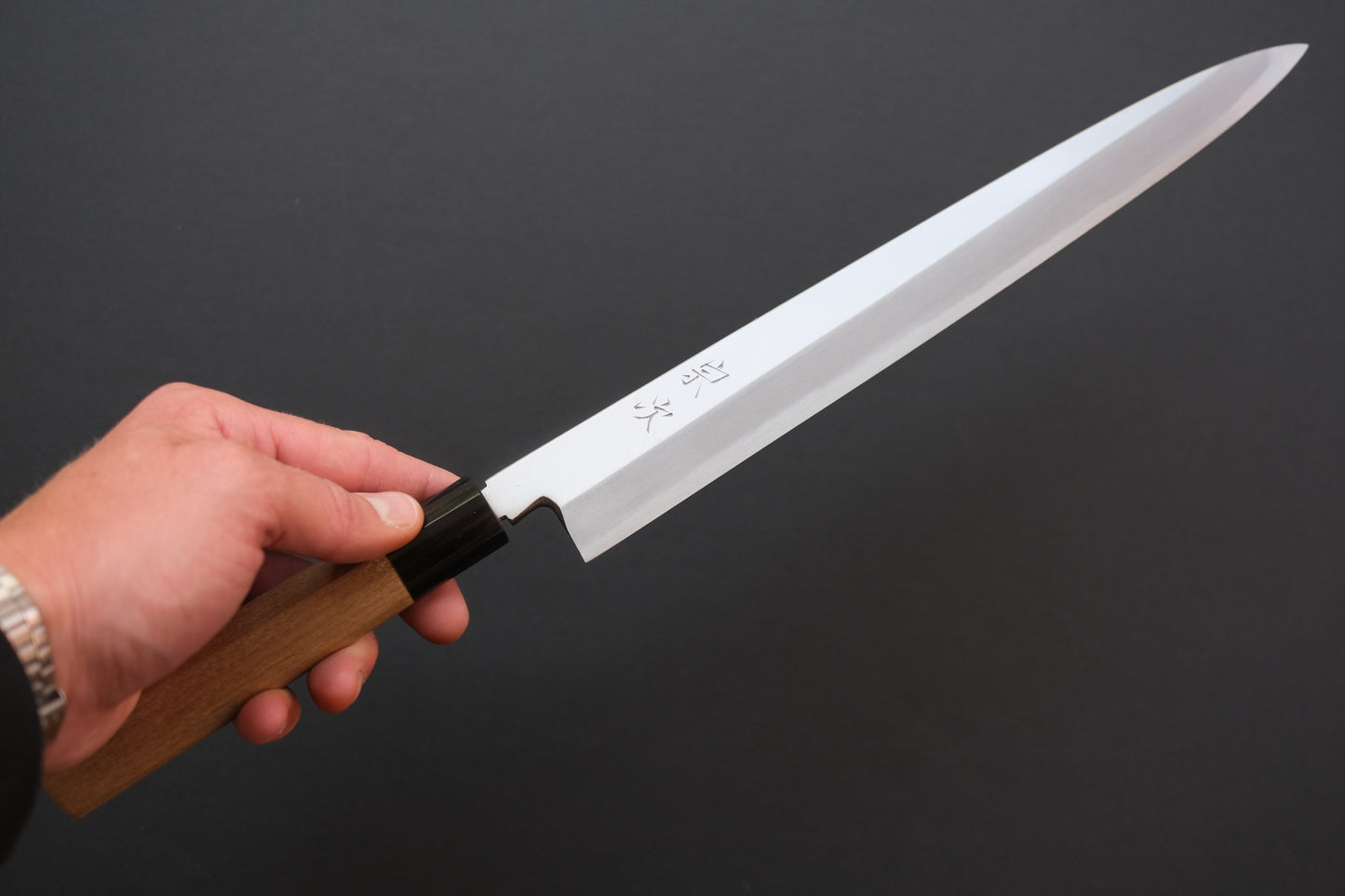 Vintage Morihei Munetsugu White #2 Yanagiba 300mm Ho Wood Handle